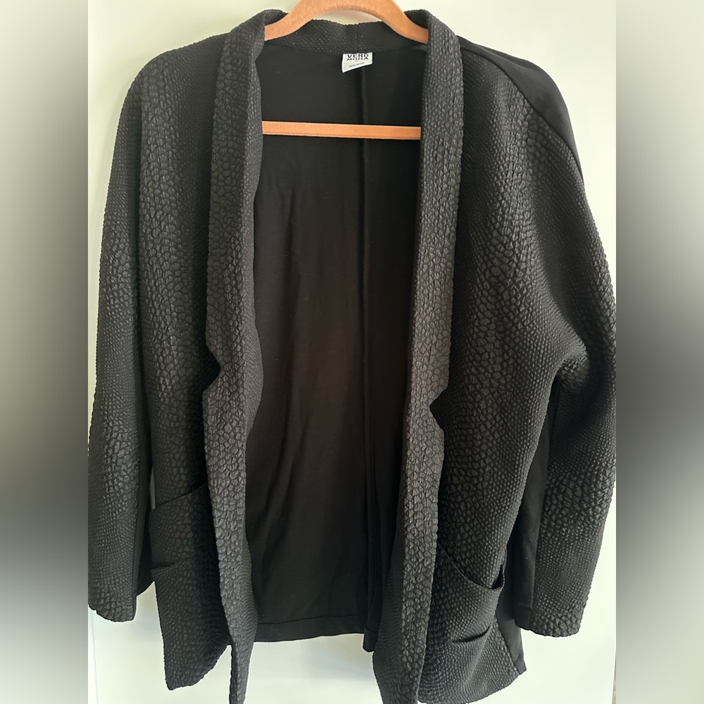 Vero Moda Black Textured Cardigan